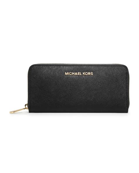 michael kors women's selma saffiano leather wallet|Michael Kors saffiano wallet black.